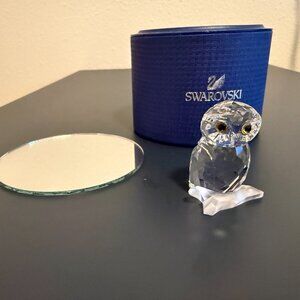 Swarovski Owl on a Branch 1003319 Figurine